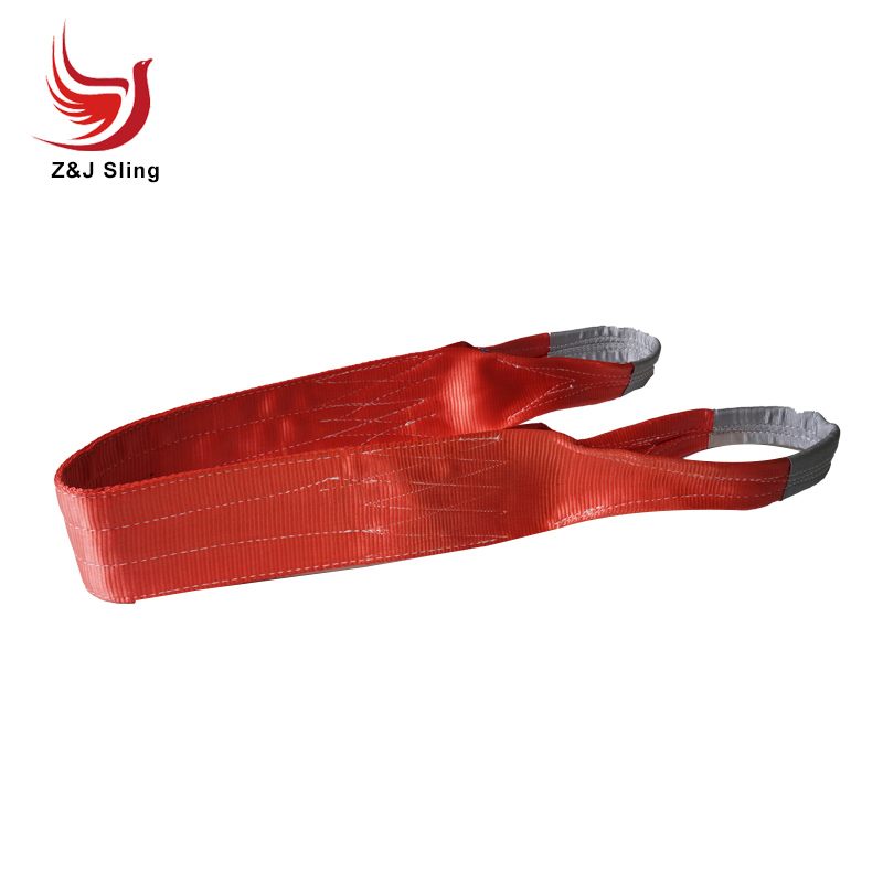 Eye-Eye Duplex Polyester Industrial Lifting Webbing Sling Belt