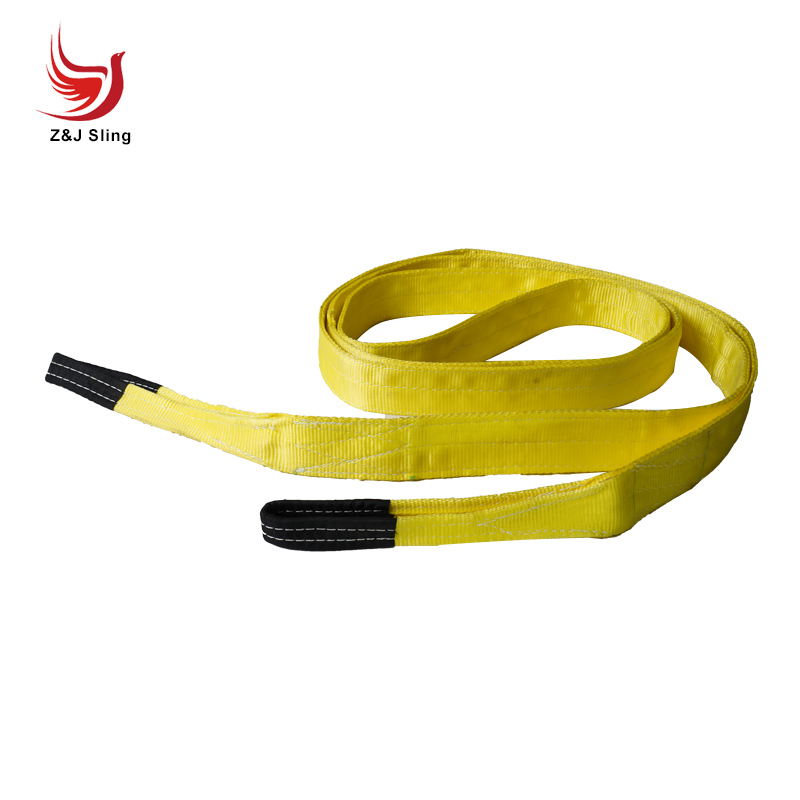 Eye to Eye Polyester Webbing Soft Flexible Round Sling