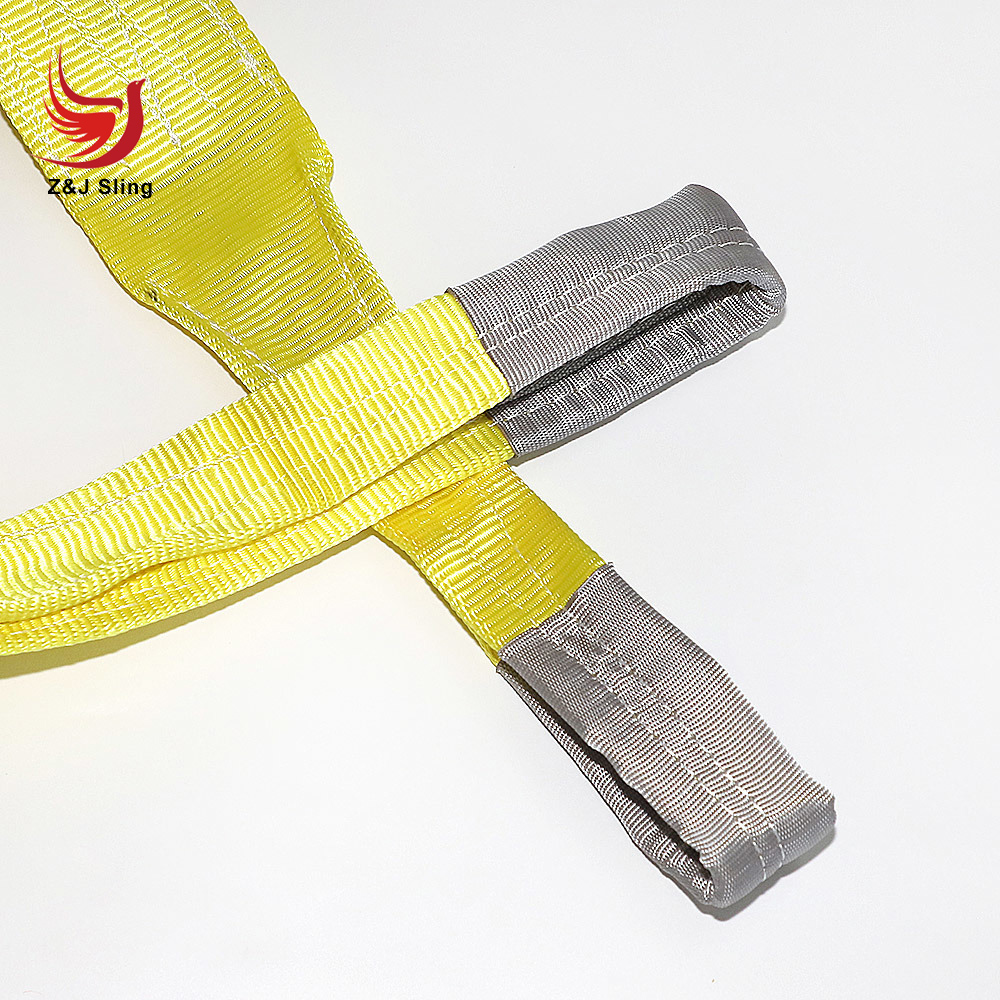 Polyester Webbing Sling Round Sling Lifting Cargo Lashing Customized